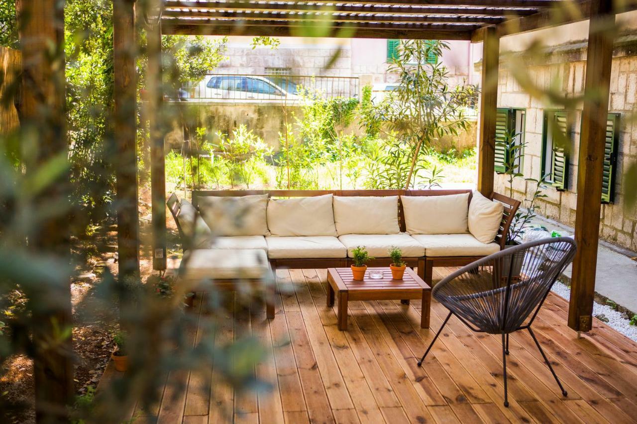 Luxurious Apartment With Private Garden Split Exterior foto